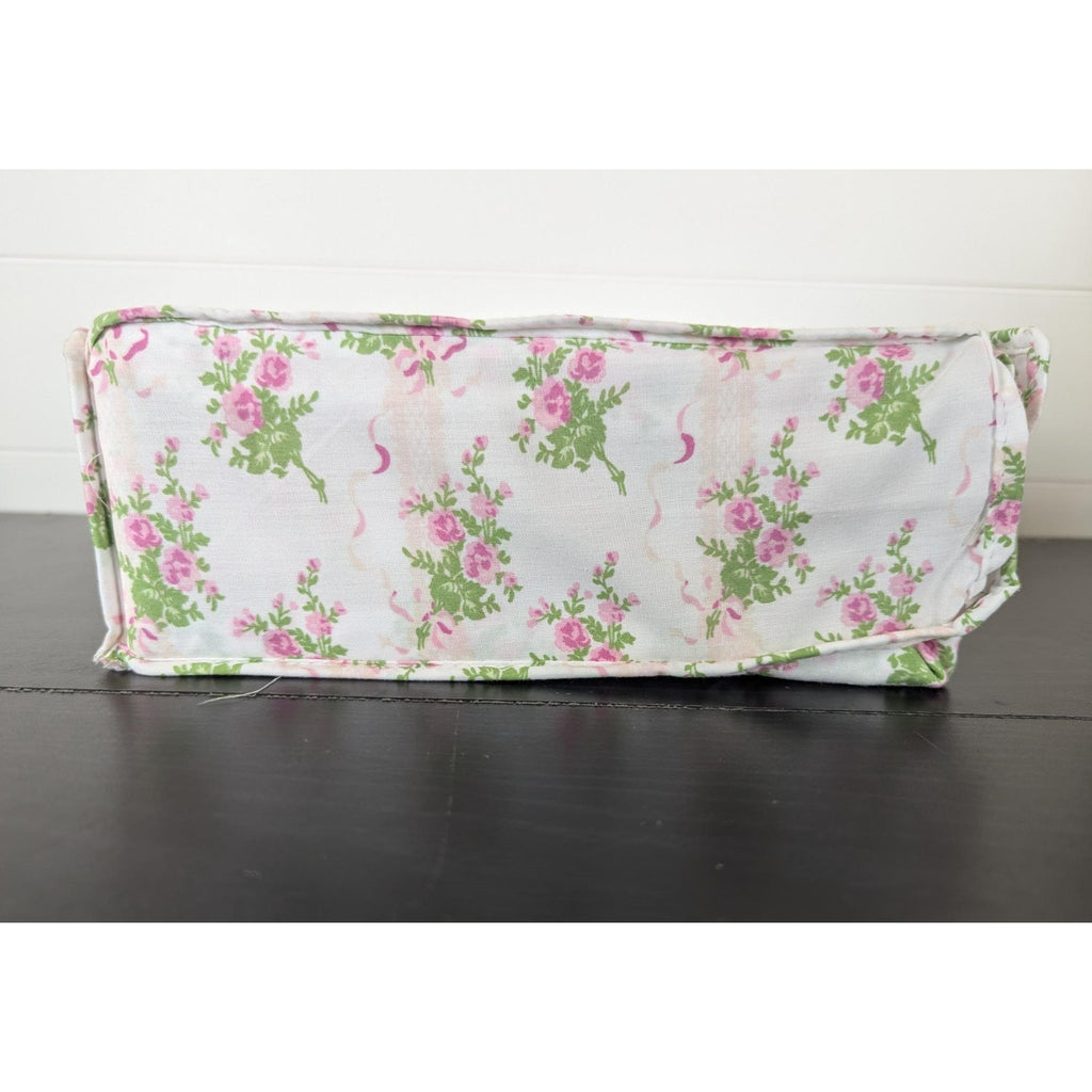 The Farmhouse Rachel Ashwell 100% Cotton Roses Floral FULL Sheets NEW
