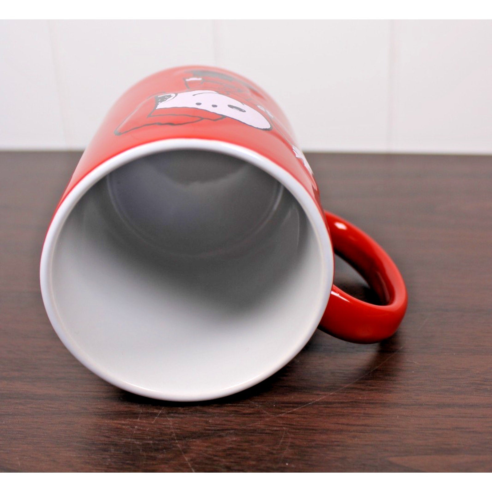 NEW Peanuts Santa Snoopy And Woodstock Ho! Ho! Ho! Ceramic Winter Mug