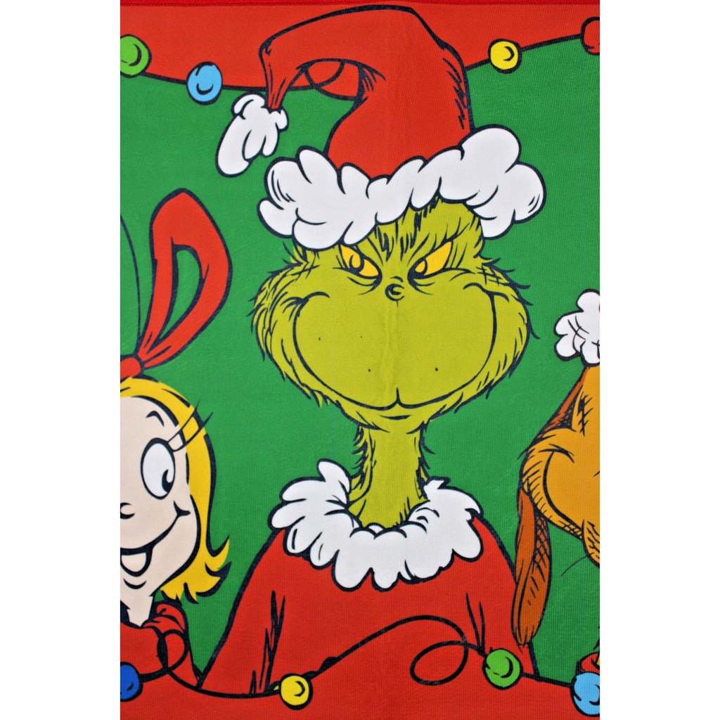 Dr. Seuss's The Grinch, Cindy Lou & Max Christmas Accent Rug 26" x 38” NWT.