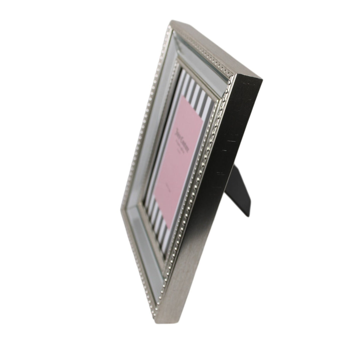 Juicy Couture Home Mirrored Tabletop Stand Up Photo Picture Frame 5 x 7