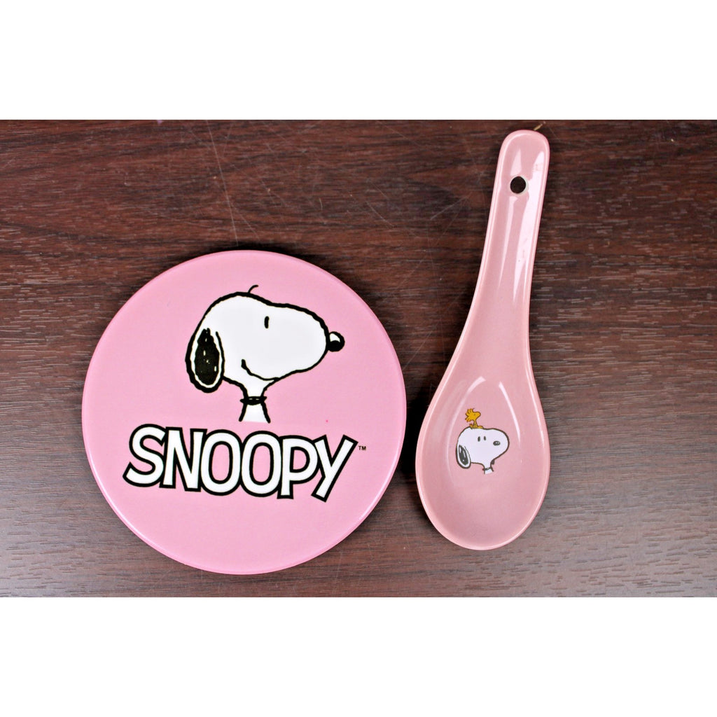 Peanuts Snoopy Soup Mug Bundle 24floz, Coaster, Spoon & Soup Mug