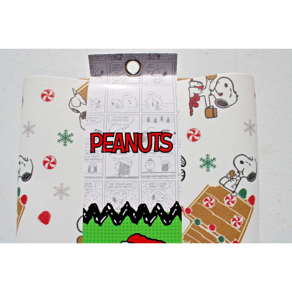 Peanuts Snoopy Christmas Candy Gingerbread Doghouse Dish Drying Mat 18x24