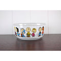Peanuts Snoopy Gang Pressure Vent Lid Food Storage Container Bowl Ceramic 5" NEW