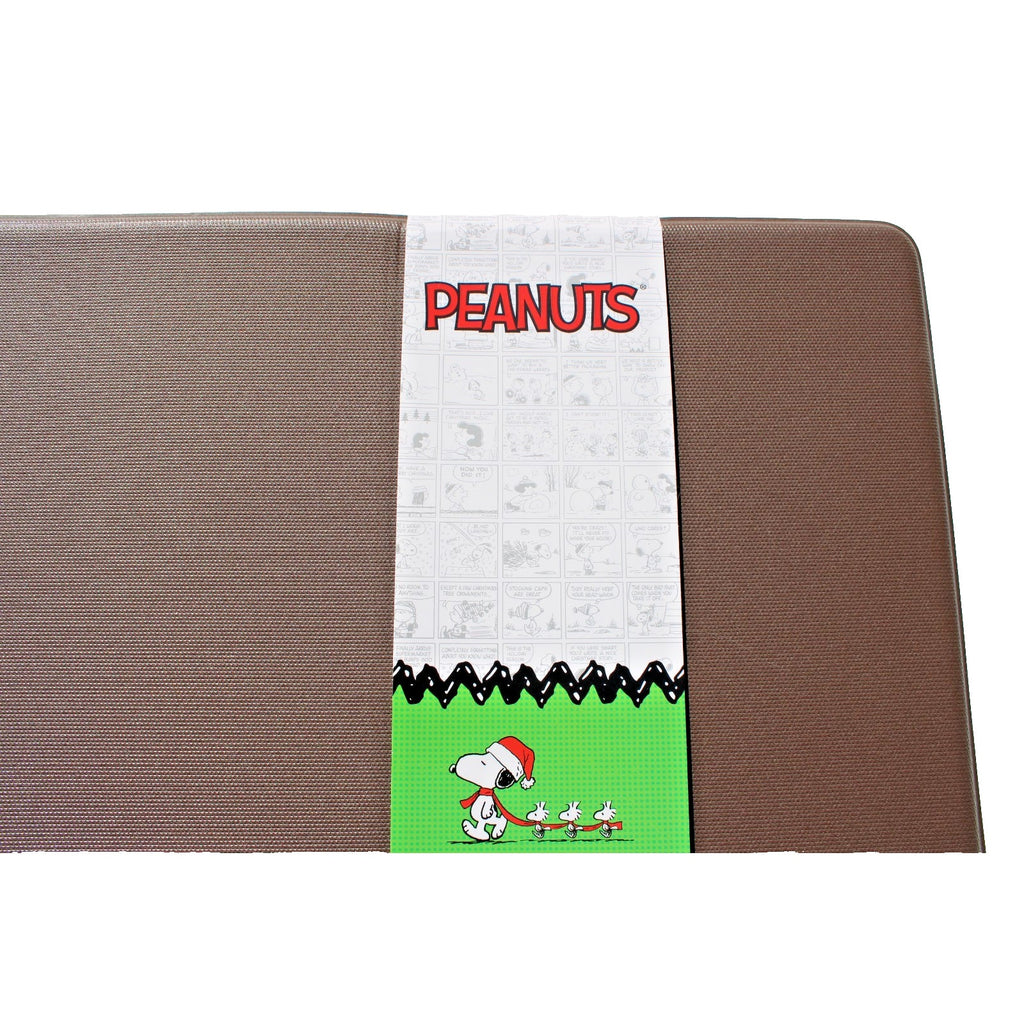 Peanuts Anti Fatigue Kitchen Mat 18”x30” Snoopy Christmas Gingerbread Doghouse