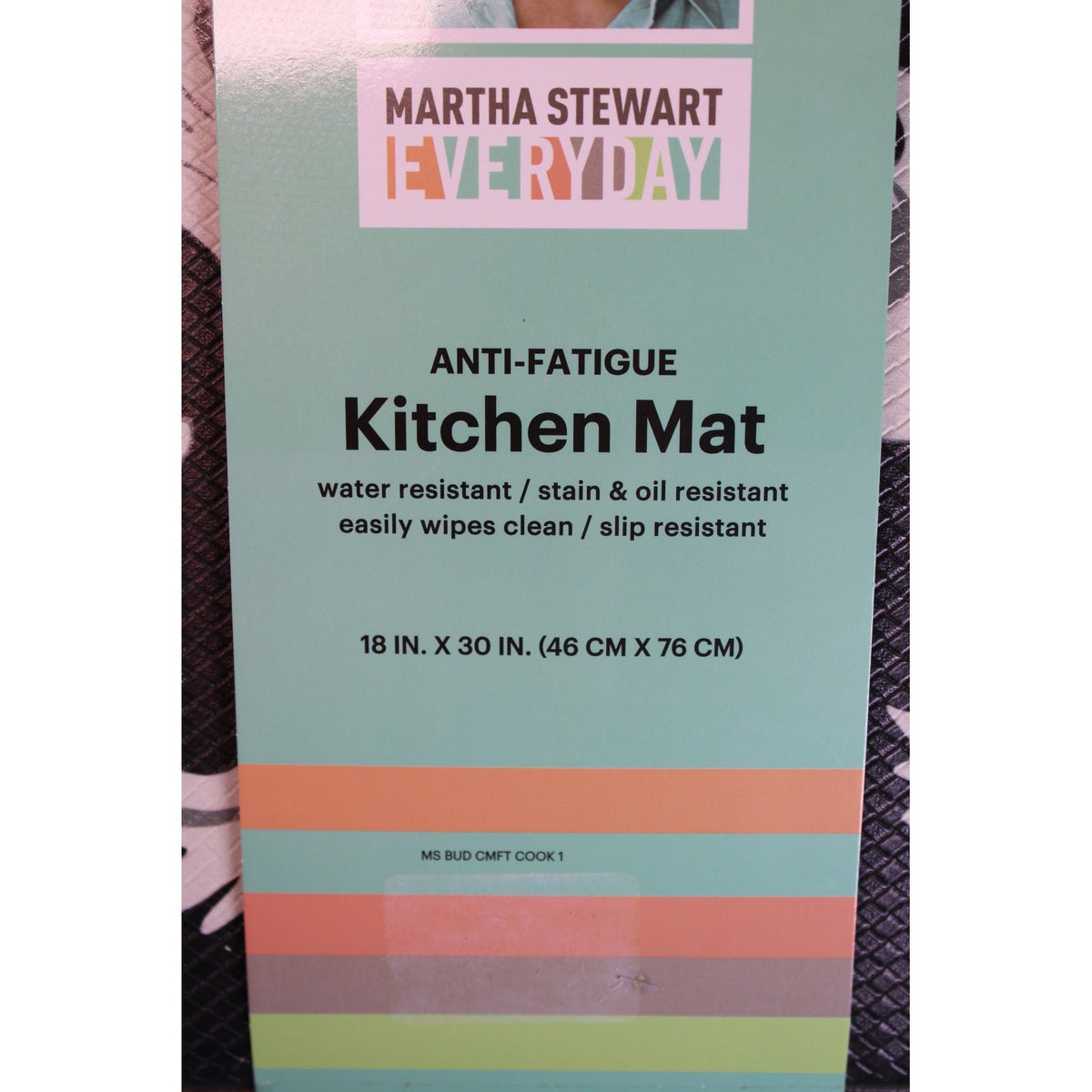 Martha Stewart Anti-Fatigue Halloween Ghosts Kitchen Mat 18x30