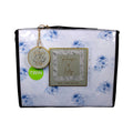 House Of Lily ~ Twin 4 Pc. Sheet Set - Purple Flowers 100% Polyester