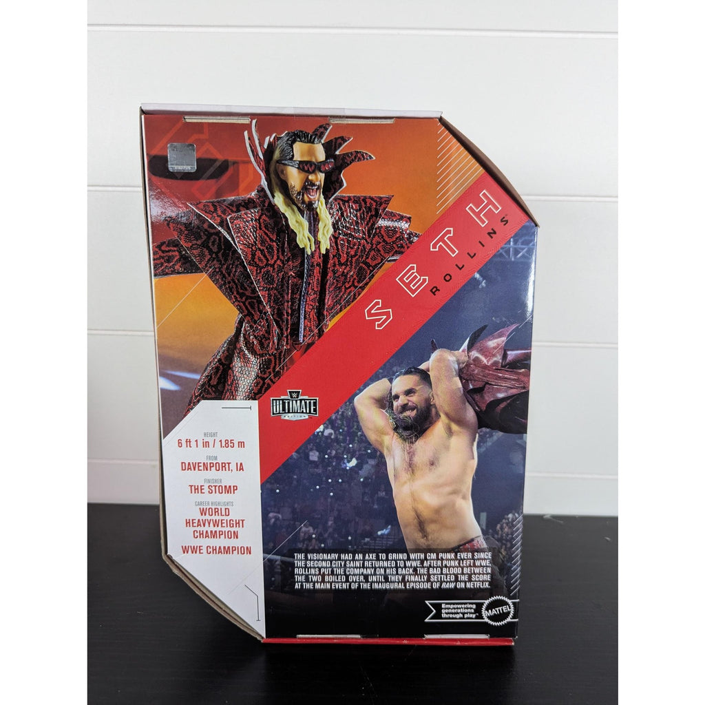 Seth Rollins Mattel Ultimate Edition Wave 30 Action Figure New & Sealed