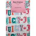 JUICY COUTURE PLUSH PRINTED THROW 50" X 60" JUICY COUTURE with CROWNS