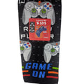 Kassafina Kids Beach Towel 28"x58", Game On, Controllers