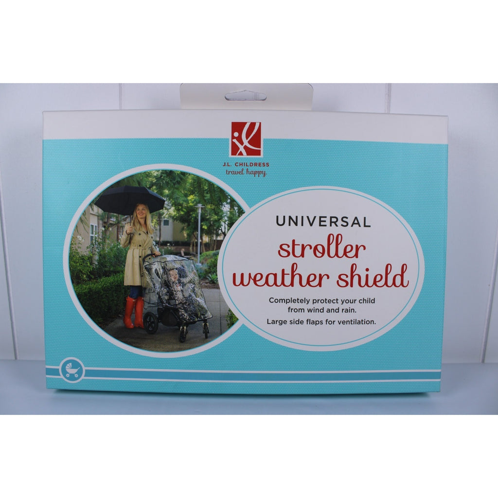 J.L Childress Travel Happy Universal Stroller Weather Shield Baby/Toddler Rain