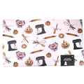 Haunted Little Home Anti-Fatigue Kitchen Mat Halloween 18x30, Pumpkins, Mixer