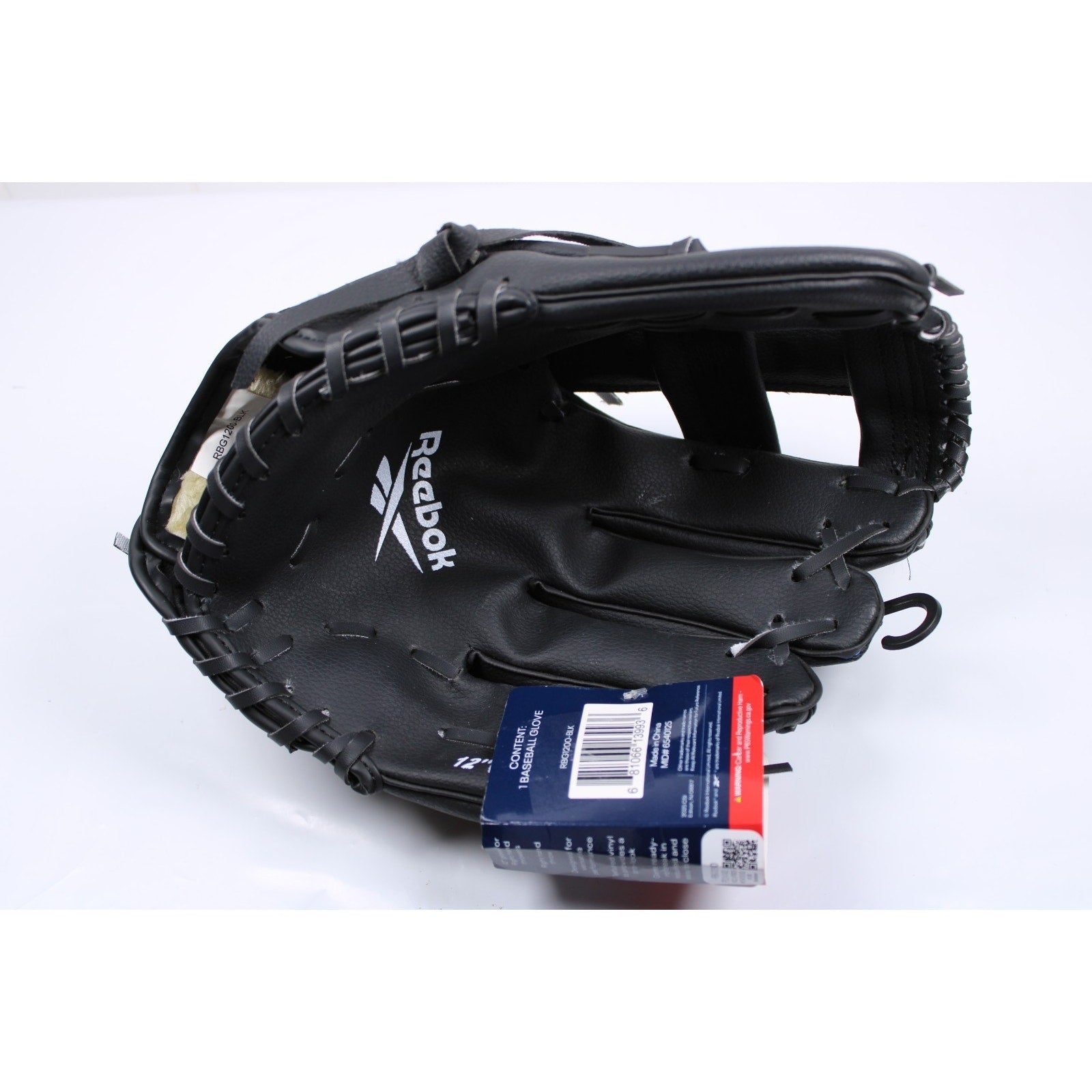 Reebok Utility Baseball Glove-Right Hand Throw 10 Years-Up Unisex 12”