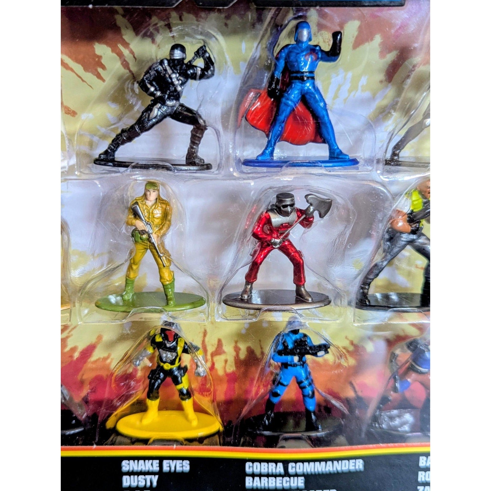(Series 1) G.I. Joe Nano MetalFigs- 1.65" Diecast Figures 18-Pack, Jada Toys NEW