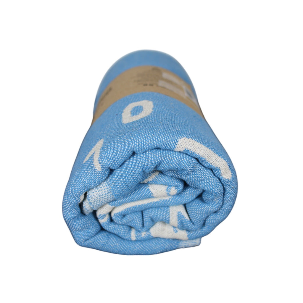 Sand Cloud Beach Towel Sei Whale Tail - 100% Turkish Organic Cotton - 37x67 NEW