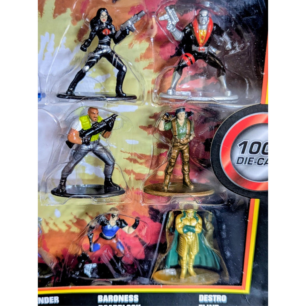 (Series 1) G.I. Joe Nano MetalFigs- 1.65" Diecast Figures 18-Pack, Jada Toys NEW