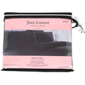 JUICY COUTURE Black QUEEN 6psc Sheet Set New