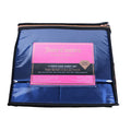 Juicy Couture Royal Blue Satin 4pc KING Sheet Set Easy Care Soft Sleek Smooth