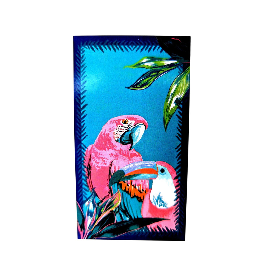 Sand & Surf Beach Towel 36" x 68" Parrots 100% Cotton