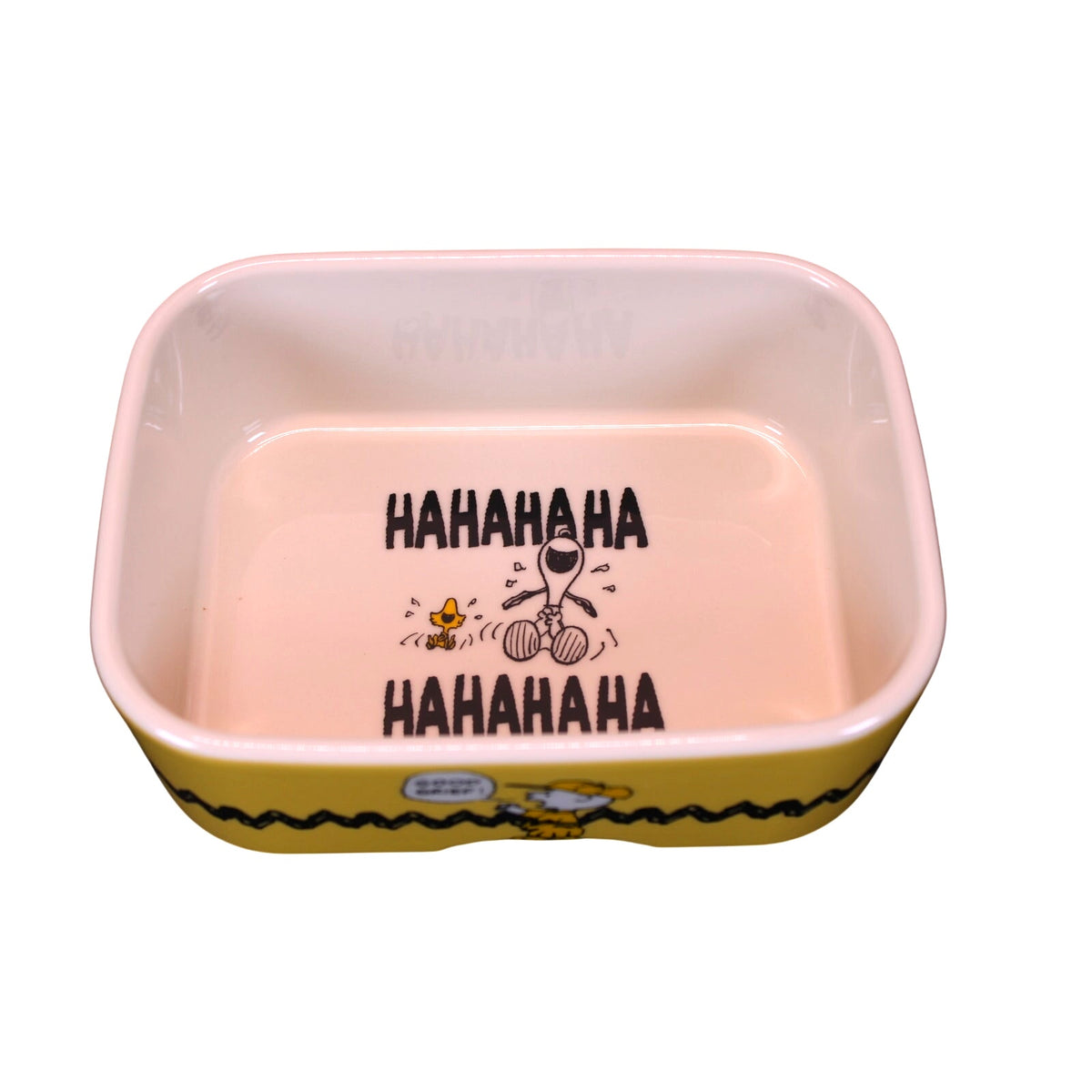 Peanuts Charlie Brown Snoopy 'Good Grief' Stoneware Lunch Box 32 oz
