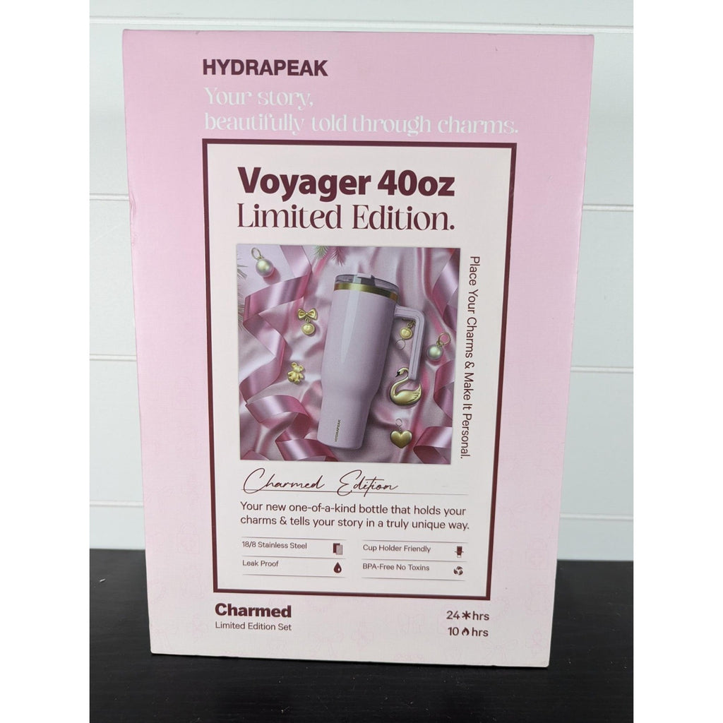 Hydrapeak Voyager 40oz Tumbler Pink Limited Edition 24hr(cold) - 10hr(hot) NEW