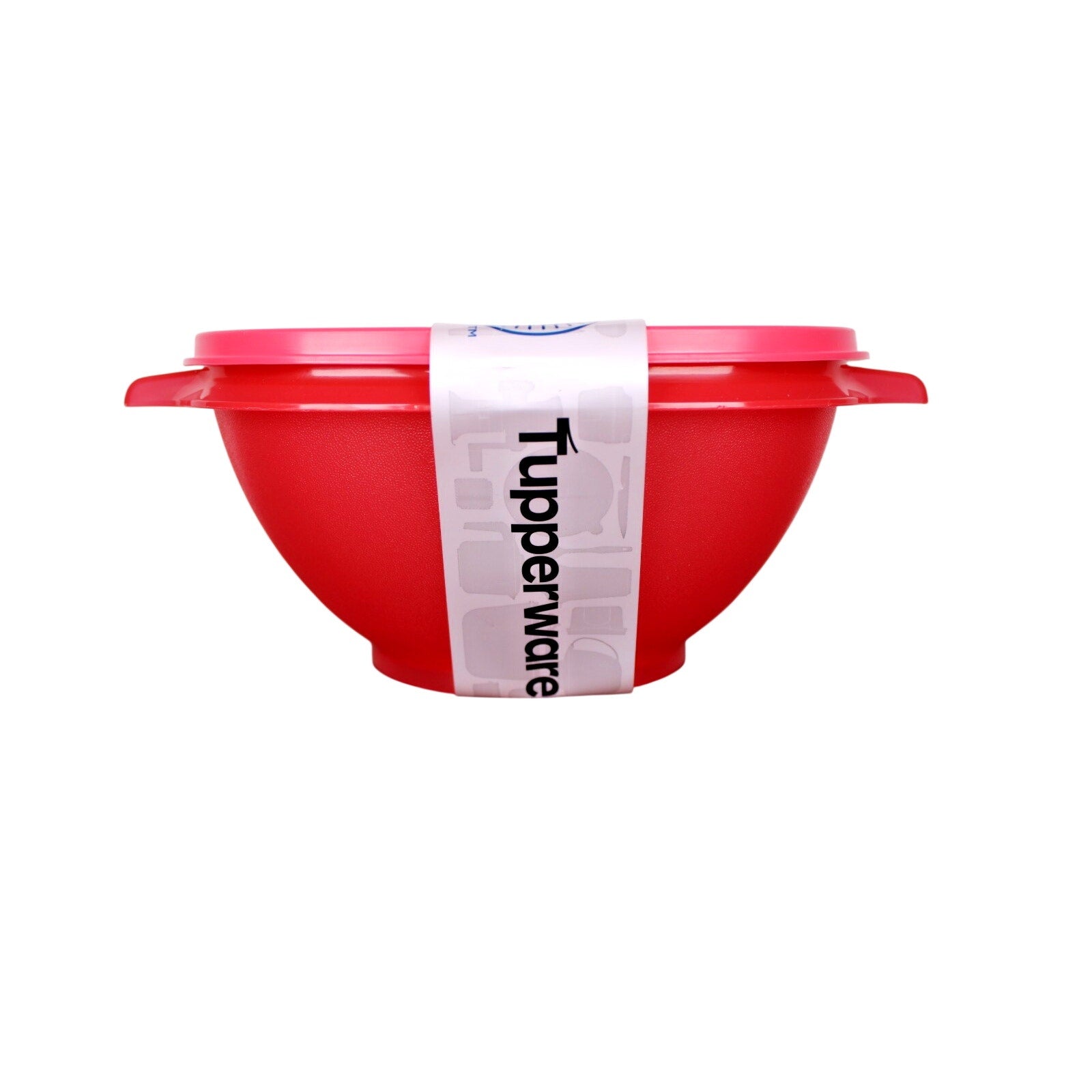 Tupperware Servalier Bowl 5.25/ 1.3L Cups PINK With Matching Seal