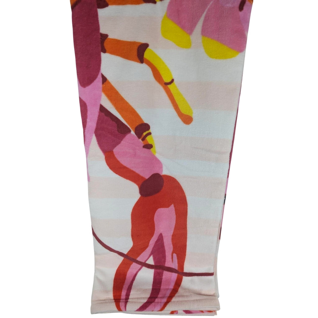 Betsey Johnson Beach Towel 36"x68" Lobsters, 100% Cotton