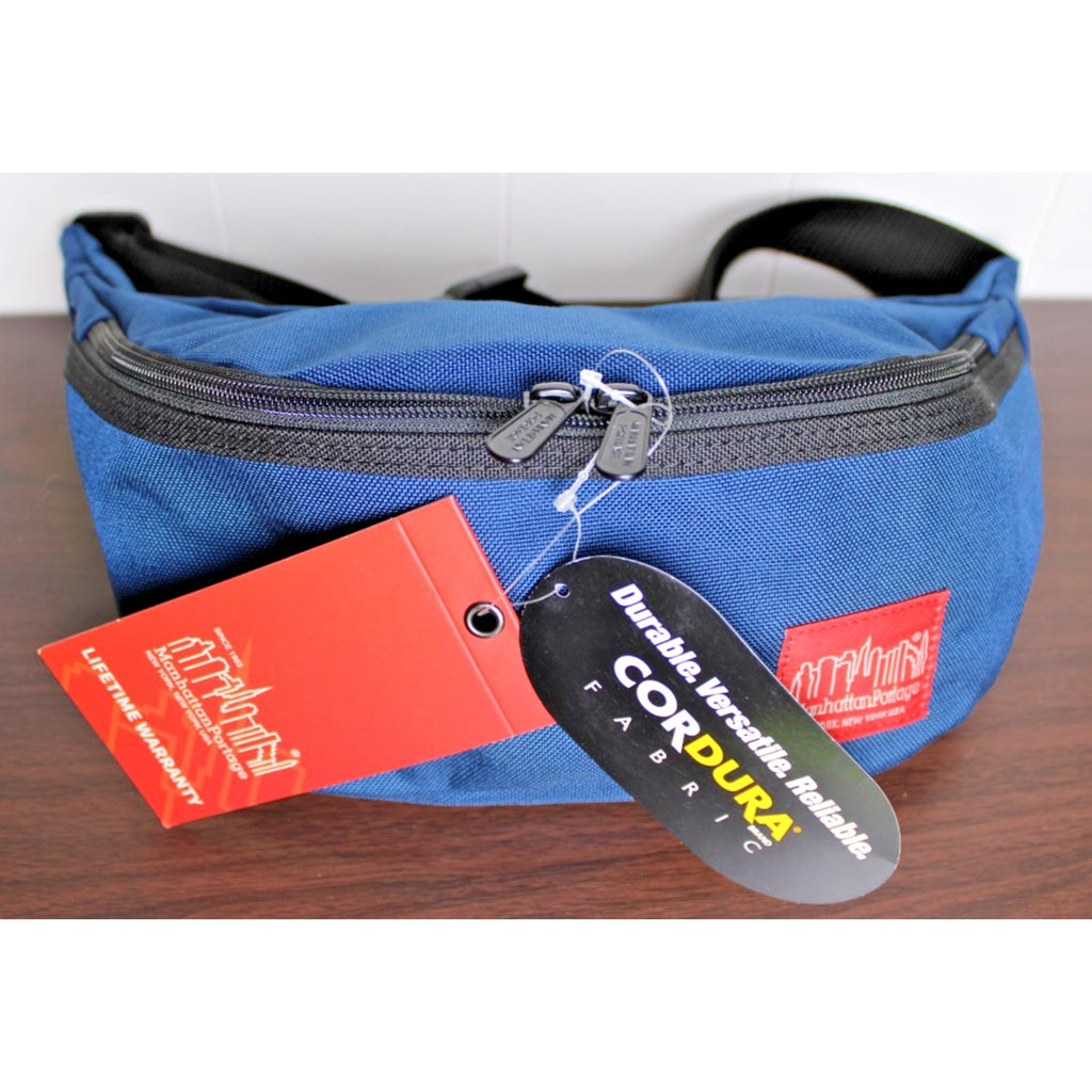 Manhattan Portage Brooklyn Bridge Waist Bag Fanny Pack NAVY BLUE Retail $45