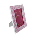 Juicy Couture 4x6 Picture Frame, Pink, White table easel