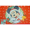 NEW Disney Mickey Mouse In Santa Suit Indoor Christmas Accent Rug 20in x 32in