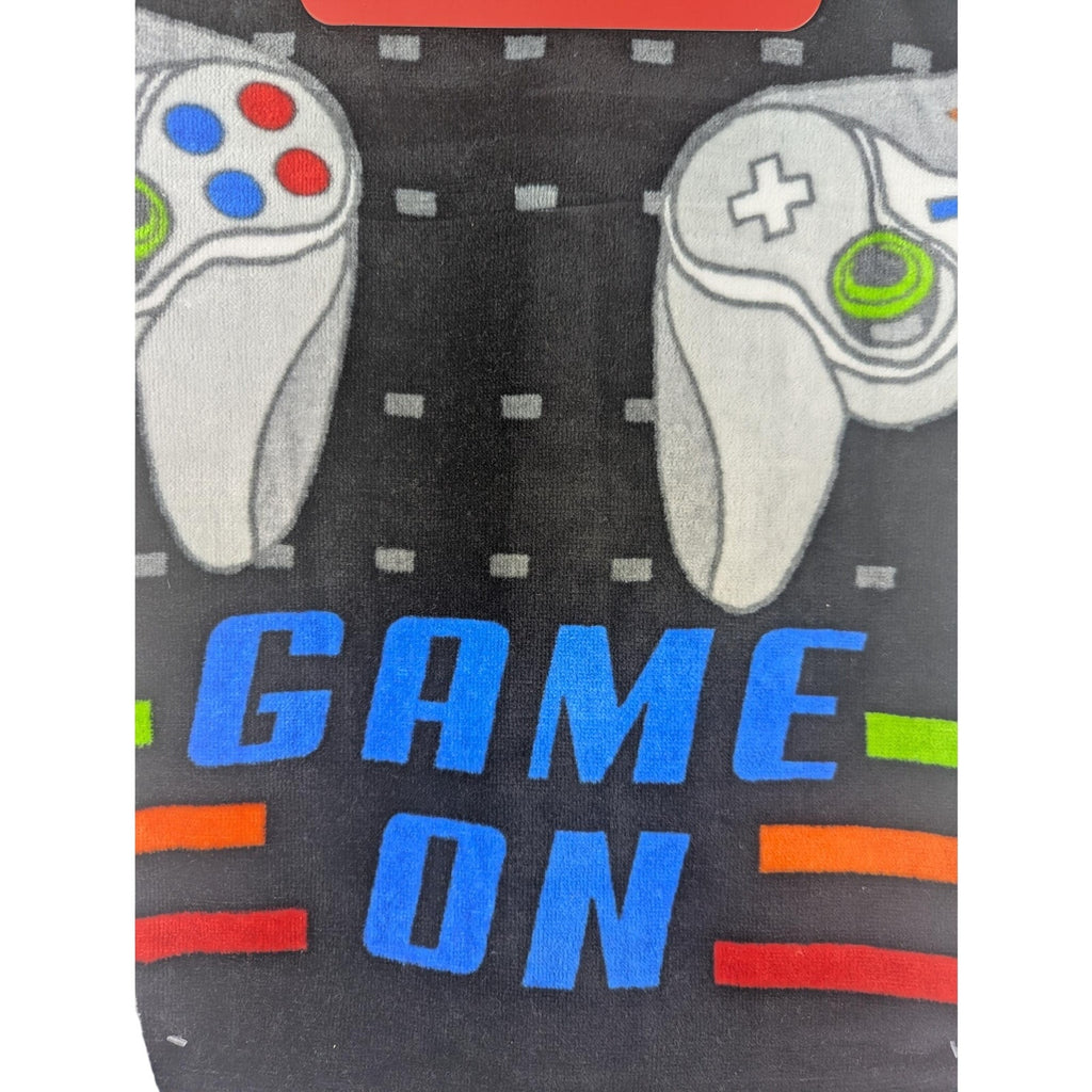 Kassafina Kids Beach Towel 28"x58", Game On, Controllers