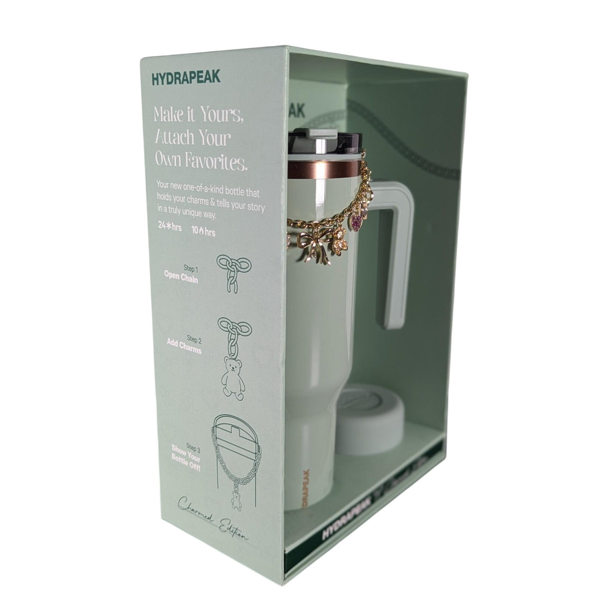 Hydrapeak Voyager 40oz Tumbler Green Limited Edition 24hr(cold) - 10hr(hot) NEW