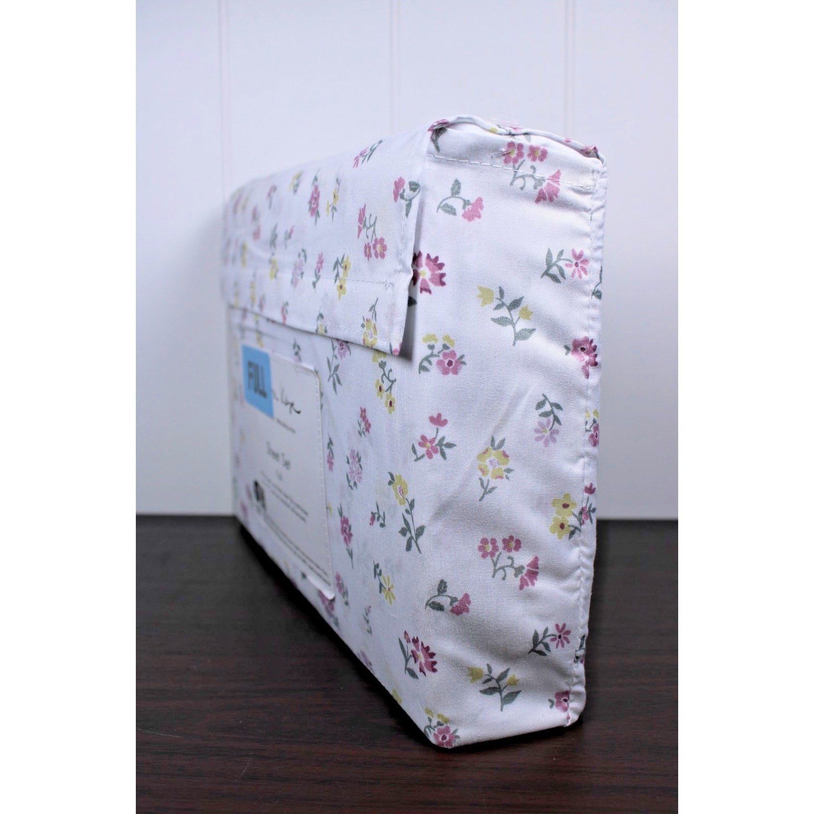 London Kaye Pink & Yellow Flower Garden Soft Brushed Full Sheet Set NEW